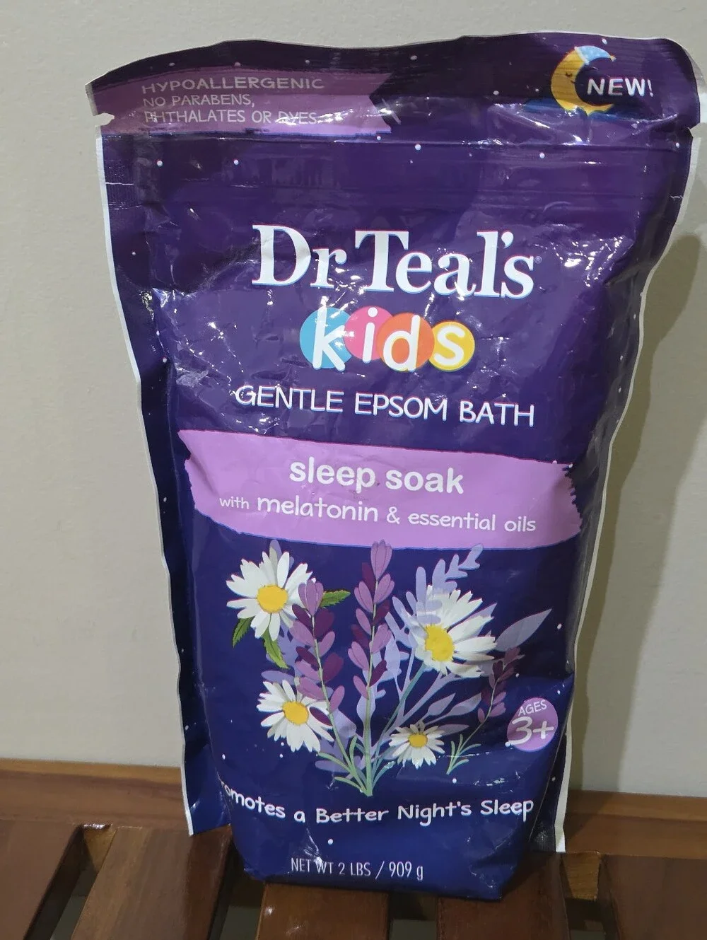Dr Teal's Kids Sleep Soak Gentle 2lbs Epsom Bath New